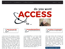 Tablet Screenshot of inneraccess101.com